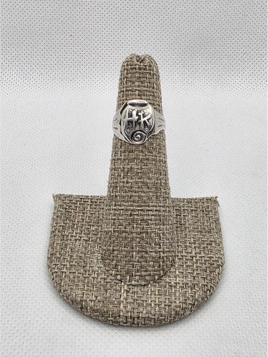Jewelry - Antique HK Signet Sterling 925 Silver Adjustable Ring